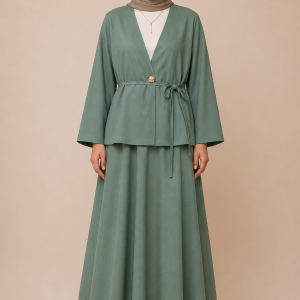 Alternative view of Kimono Tesla Etekli Takım