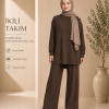 Spor Likralı Yumuşak Pike Pantolon Takım