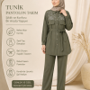 Taşlı Tensel Pantolon Takım
